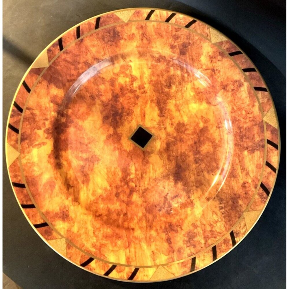 Lynn Chase African Portraits Service Charger Platter LARGE 12 1/8"  2014 Disco